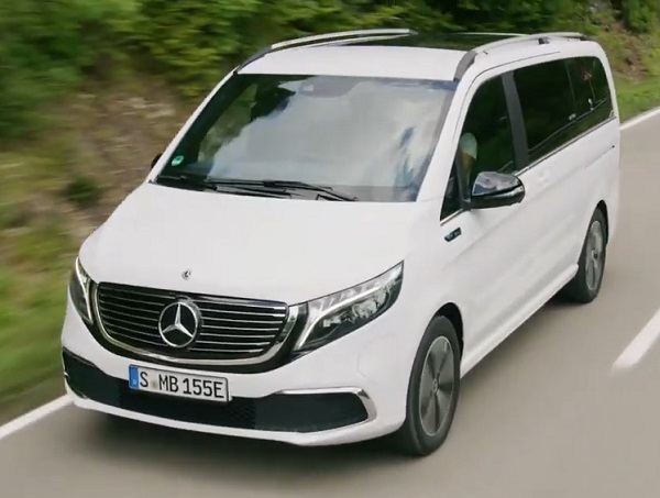 Mercedes EQV 2020-2021.