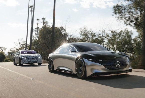 Mercedes-Benz EQS AMG 2022.