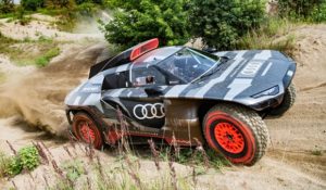 Audi RS Q e-tron for Dakar.