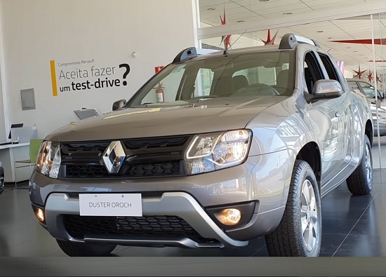 Renault Duster Oroch updated 2022.