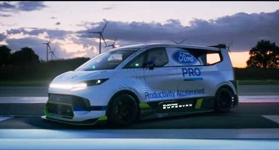 Ford Pro Electric SuperVan.