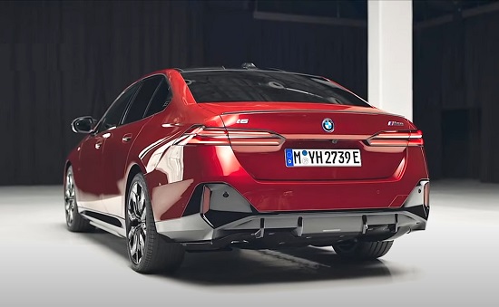The new 2024 BMW 5-Series sedan.