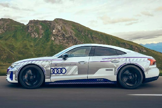 Audi RS E-Tron GT Ice Race 2024.