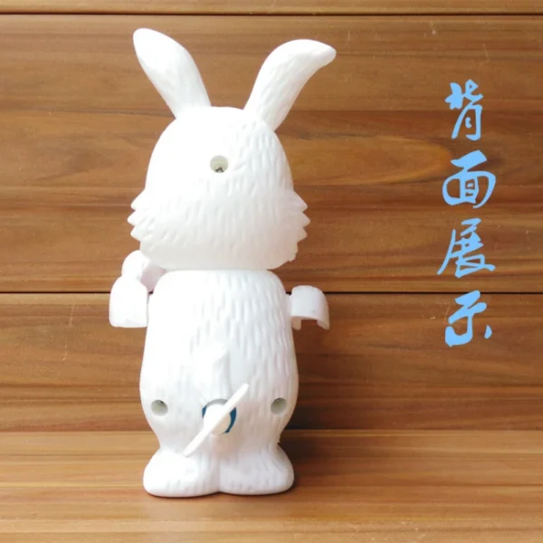 Funny Rabbit Drumming Clockwork Lovely Cartoon Bunny Educational Toy Gift for Kid Gifts Children's Wind-up Toys Party Favors - Image 4