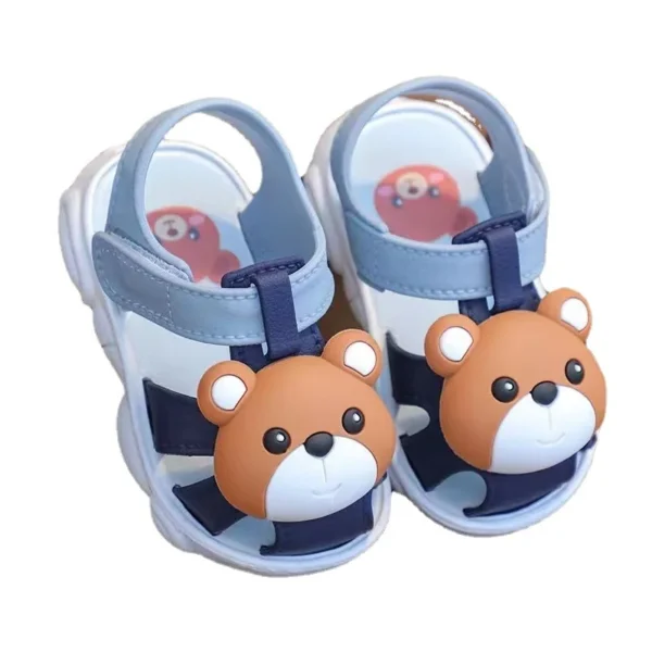 High Quality Comfortable Breathable Baby Children Outdoor Sandals Simple Versatile Cute Cartoon Boys Girls Infants Walking Shoes - Image 5