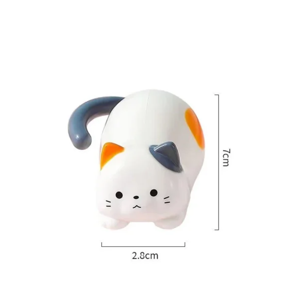 Cartoon Cute Clockwork Tumbling Cat Manual Winding Toy Funny Cat Stress Relief Creative Toy Children's Puzzle Toys Birthday Gift - Image 6