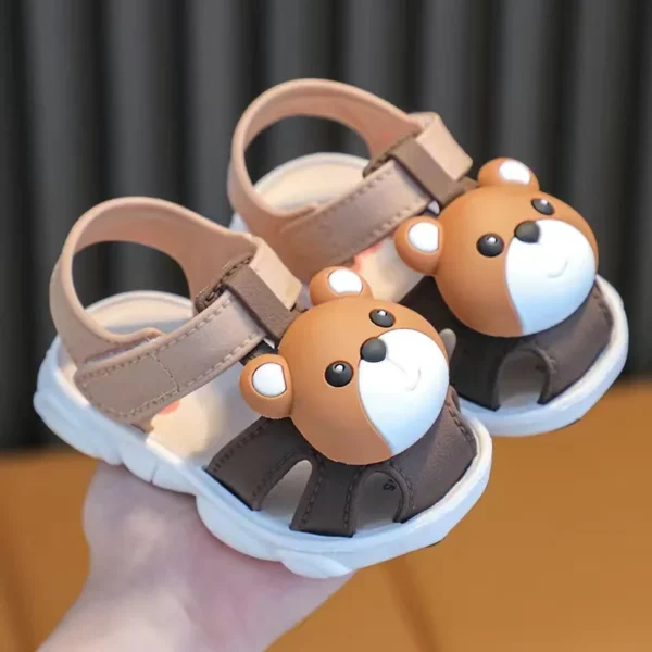 High Quality Comfortable Breathable Baby Children Outdoor Sandals Simple Versatile Cute Cartoon Boys Girls Infants Walking Shoes - Image 6